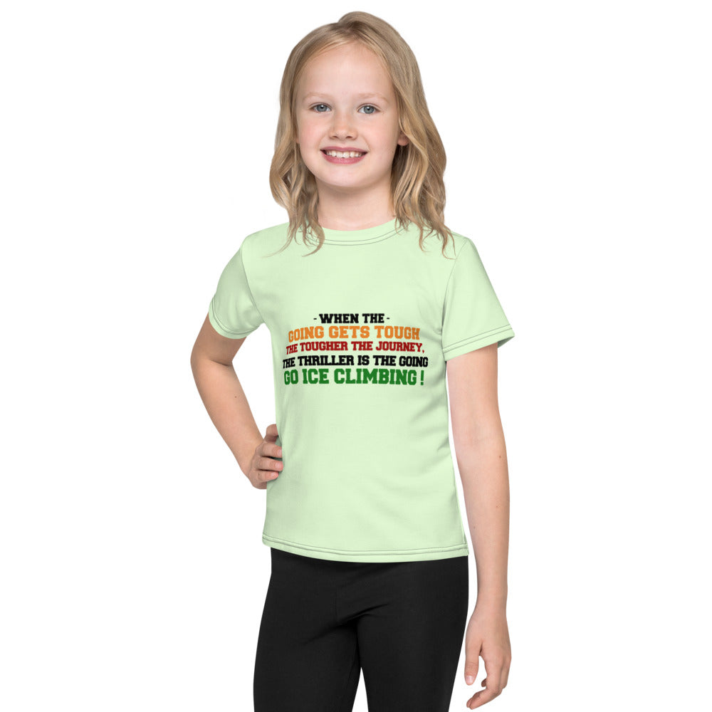 GO ICE CLIMBING - Kids crew neck t-shirt