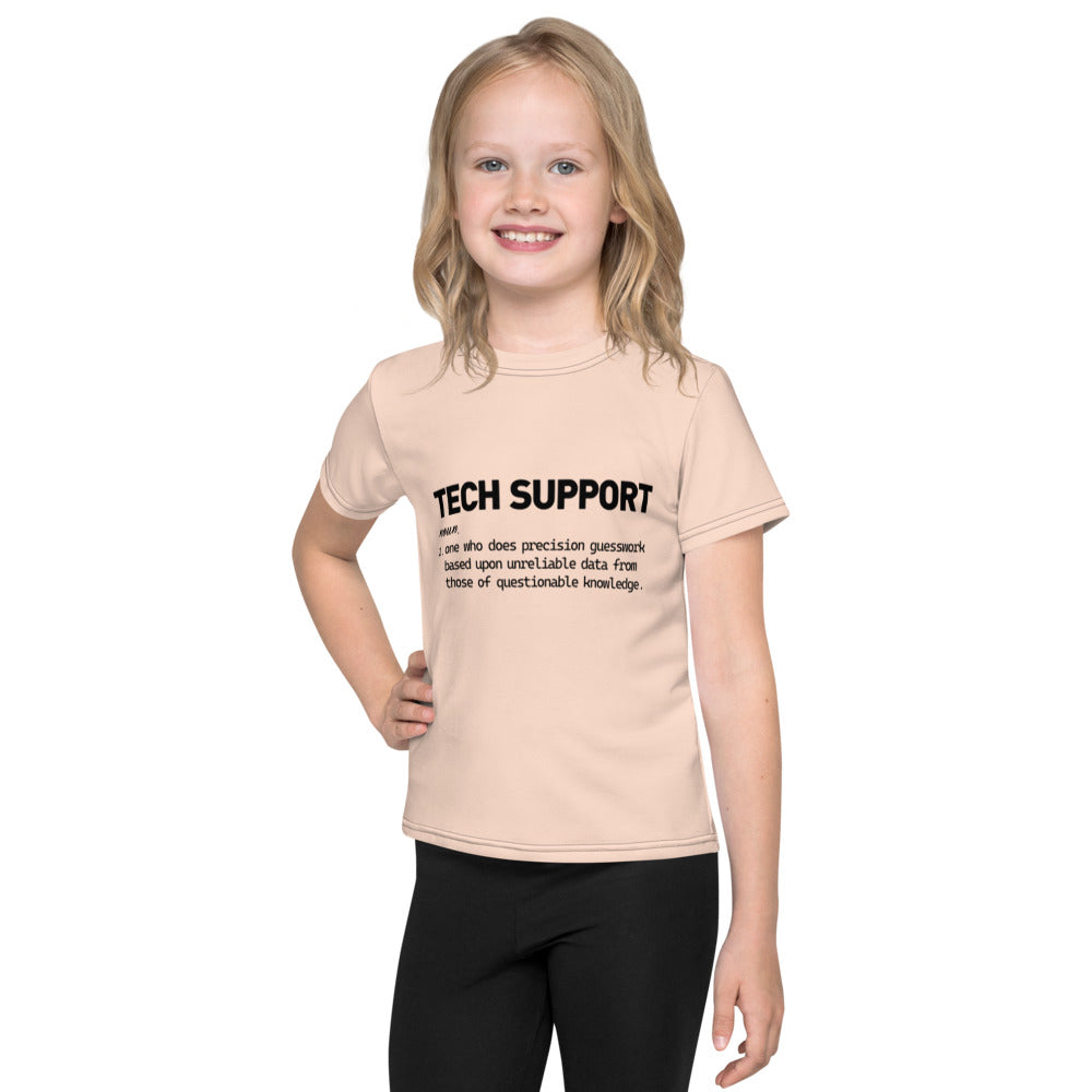 TECH SUPPORT - Kids crew neck t-shirt