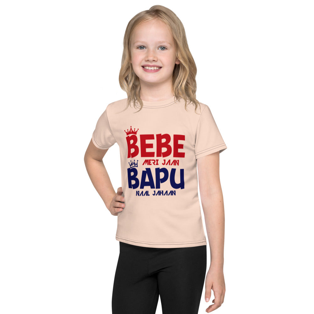 BEBE MERI JAAN BAPU NAAL JAHAAN - Kids crew neck t-shirt