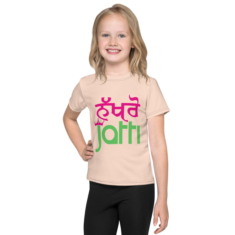 NAKHRO JATTI - Kids crew neck t-shirt