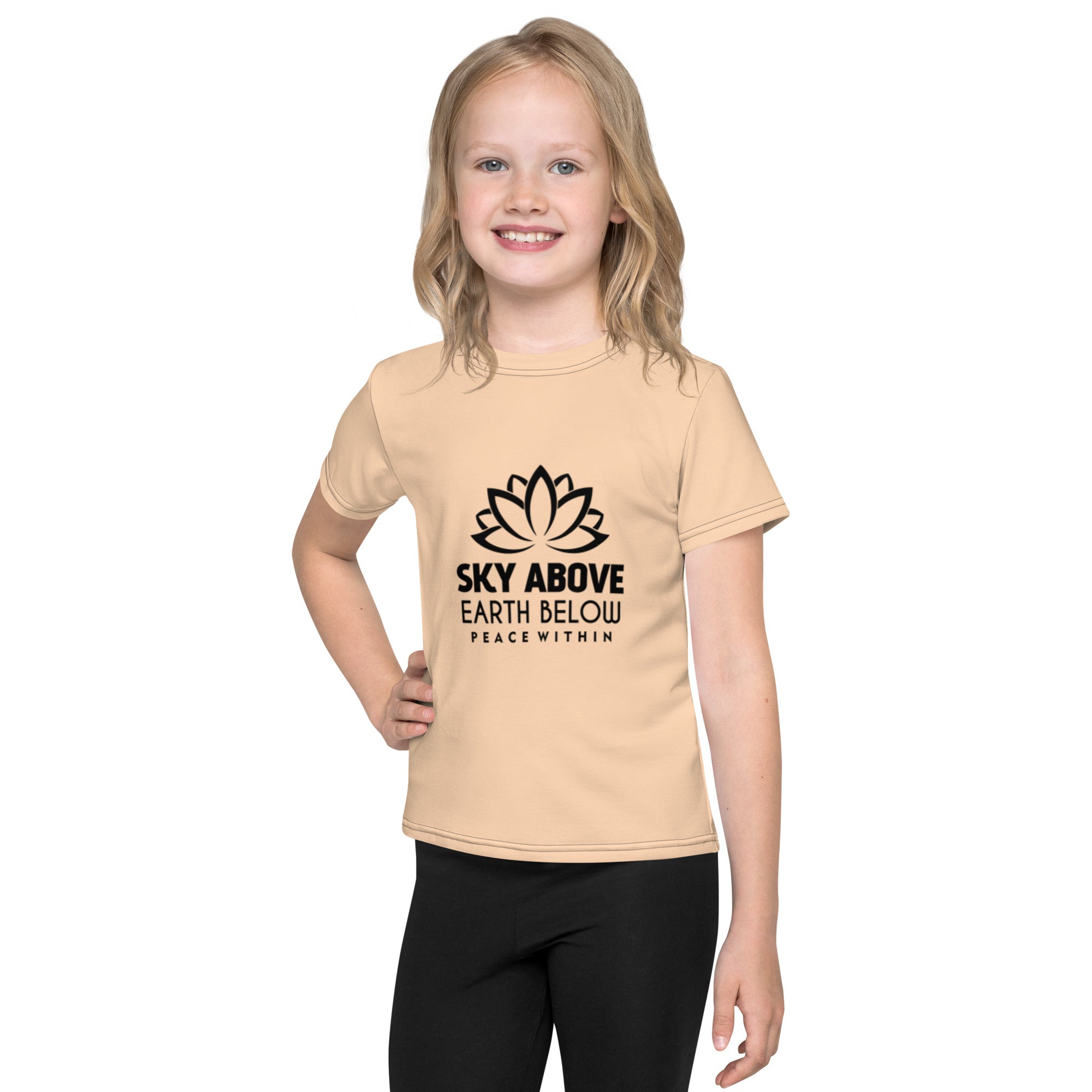 SKY ABOVE EARTH BELOW - Kids crew neck t-shirt