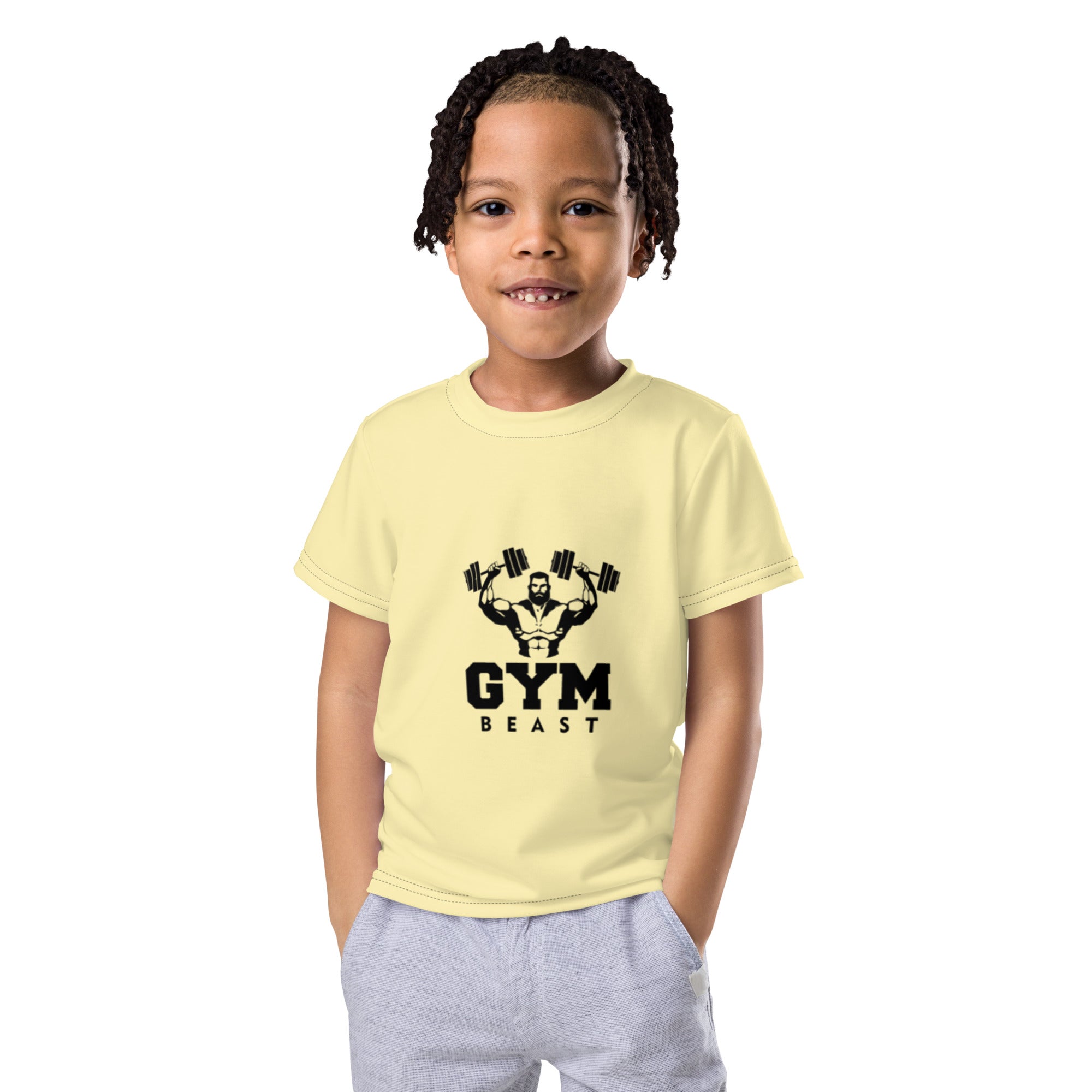 GYM BEAST - Kids crew neck t-shirt