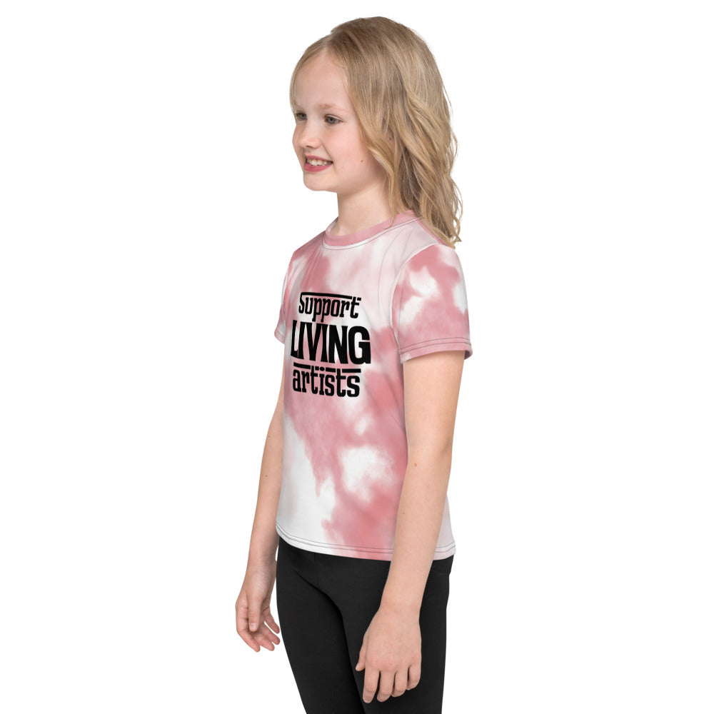 SUPPORT LIVING ARTISTS - Kids crew neck t-shirt