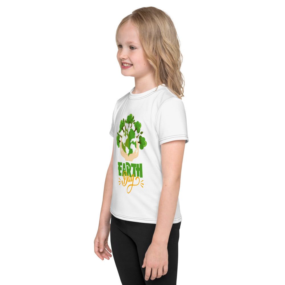 EARTH DAY - Kids crew neck t-shirt