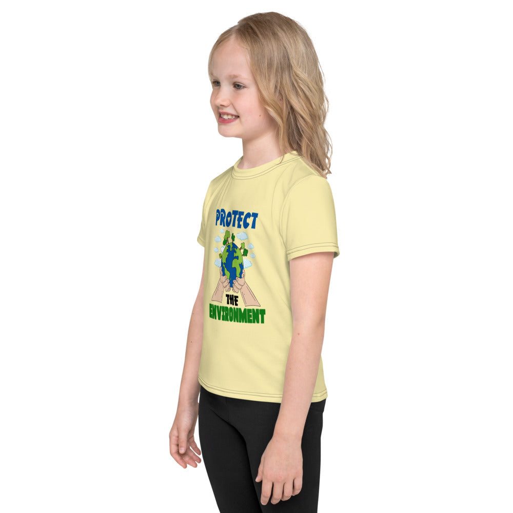 PROTECT THE ENVIRONMENT - Kids crew neck t-shirt