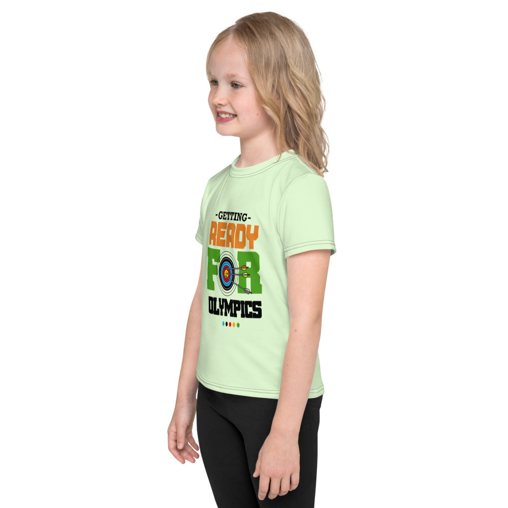 GETTING READY FOR OLYMPICS - Kids crew neck t-shirt