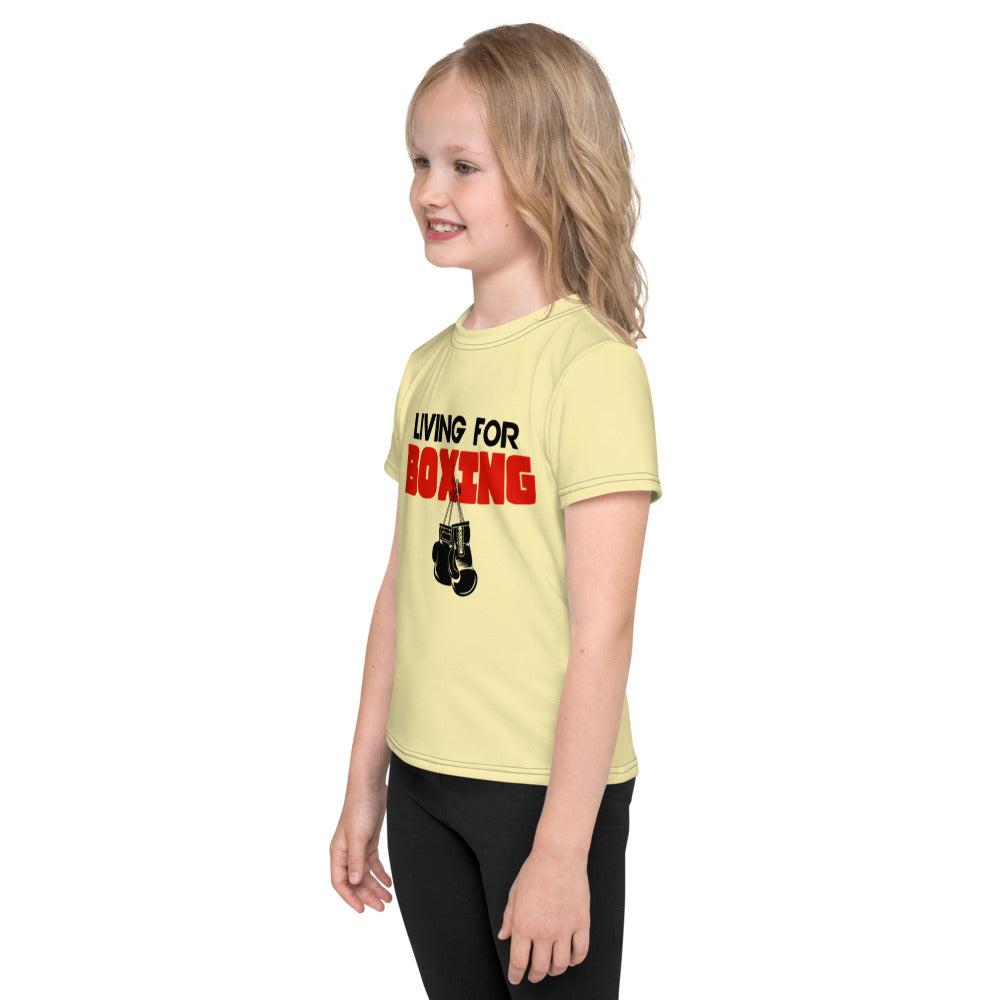 LIVING FOR BOXING - Kids crew neck t-shirt