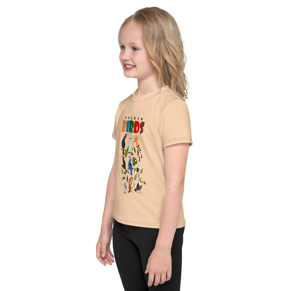 GOLDEN BIRDS - Kids crew neck t-shirt