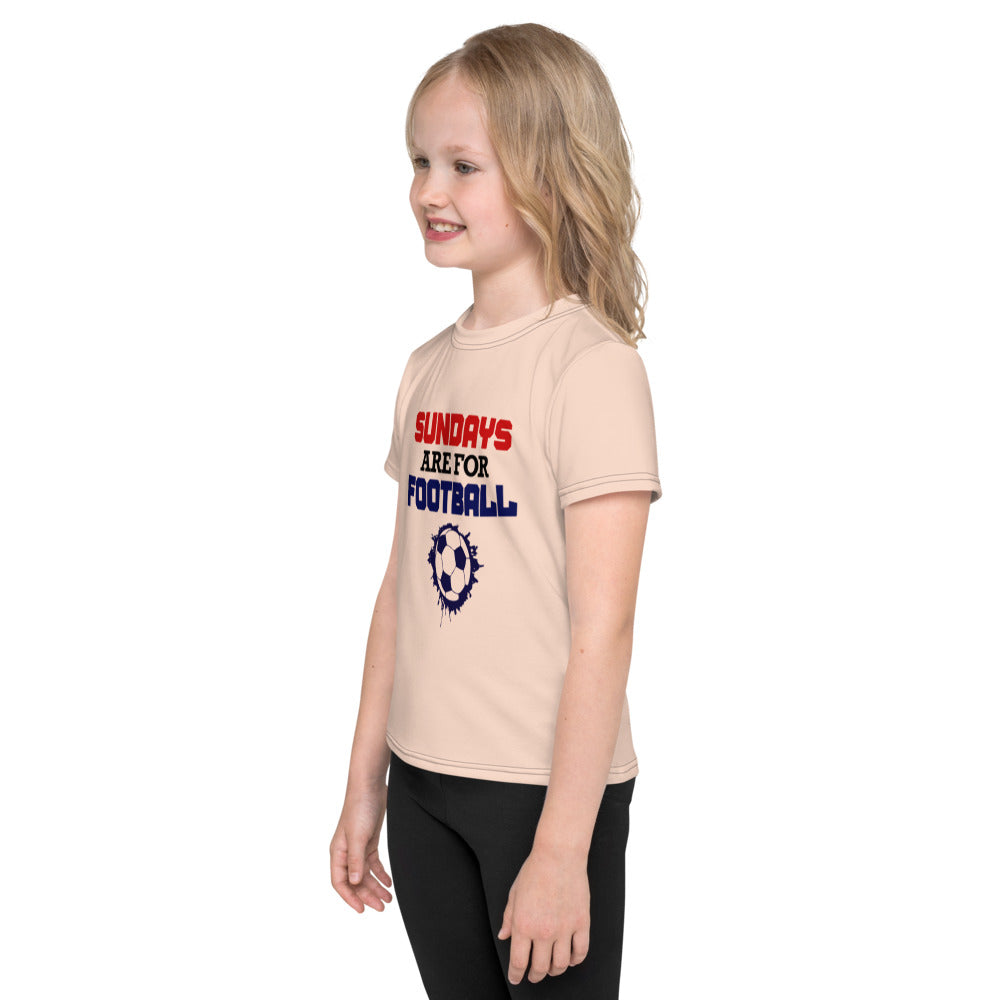 SUNDAYS ARE FOR FOOTBALL - Kids crew neck t-shirt