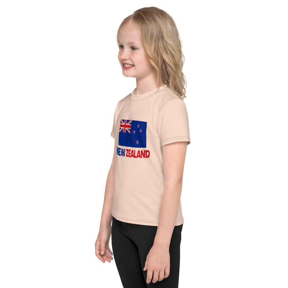 NEW ZEALAND - Kids crew neck t-shirt