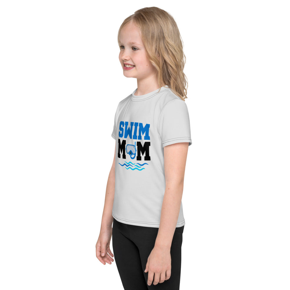 SWIM MOM - Kids crew neck t-shirt