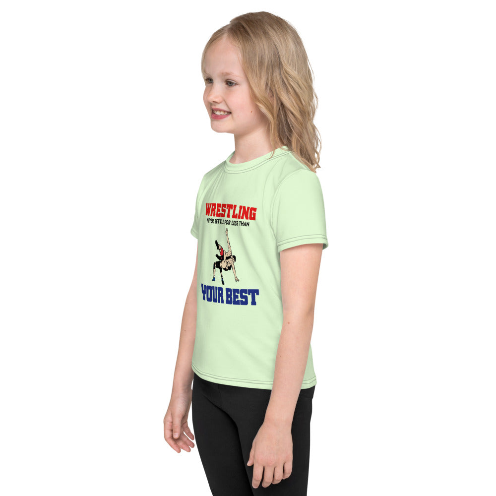 WRESTLING - Kids crew neck t-shirt