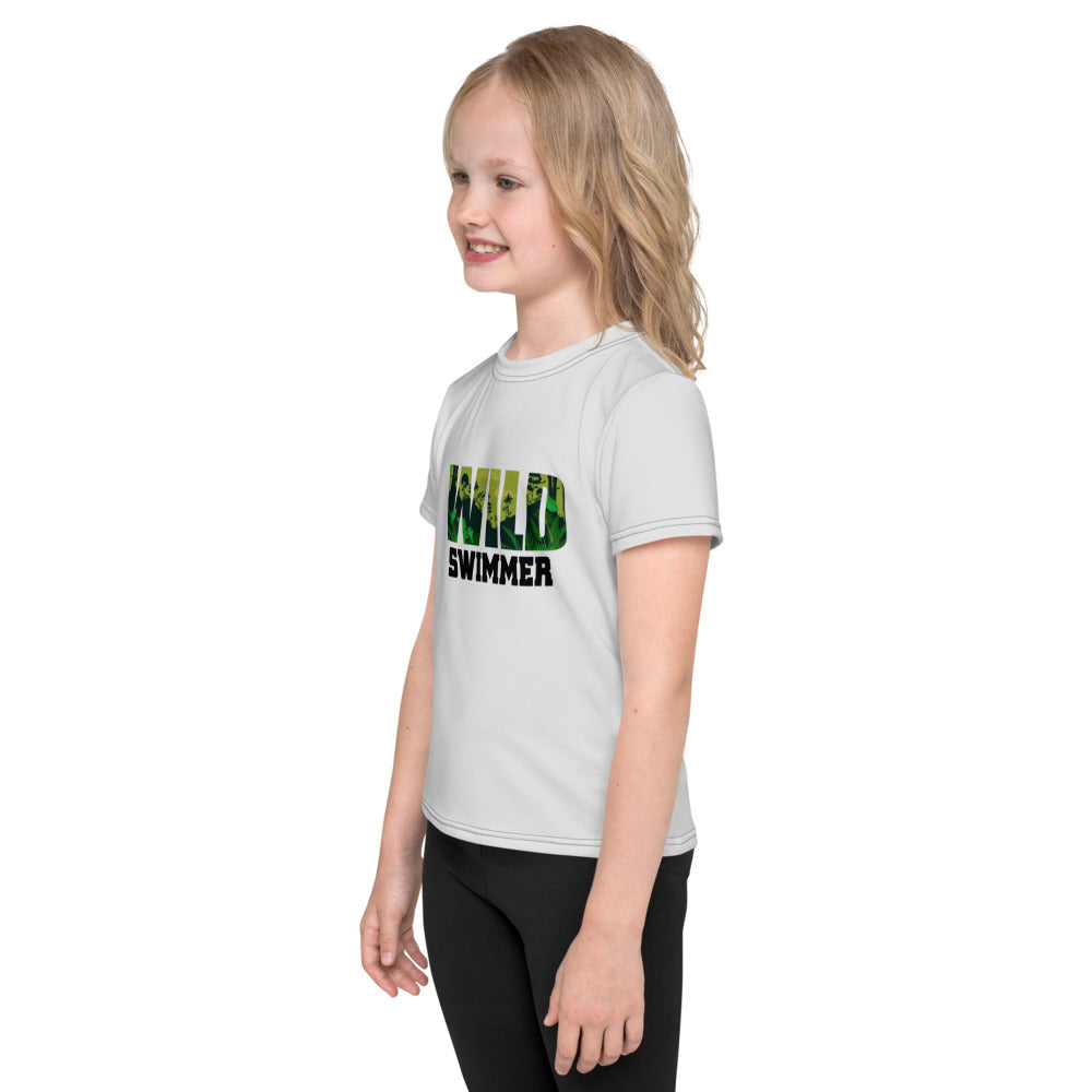 WILD SWIMMER - Kids crew neck t-shirt