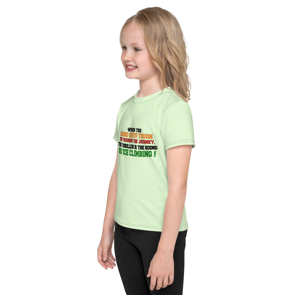 GO ICE CLIMBING - Kids crew neck t-shirt