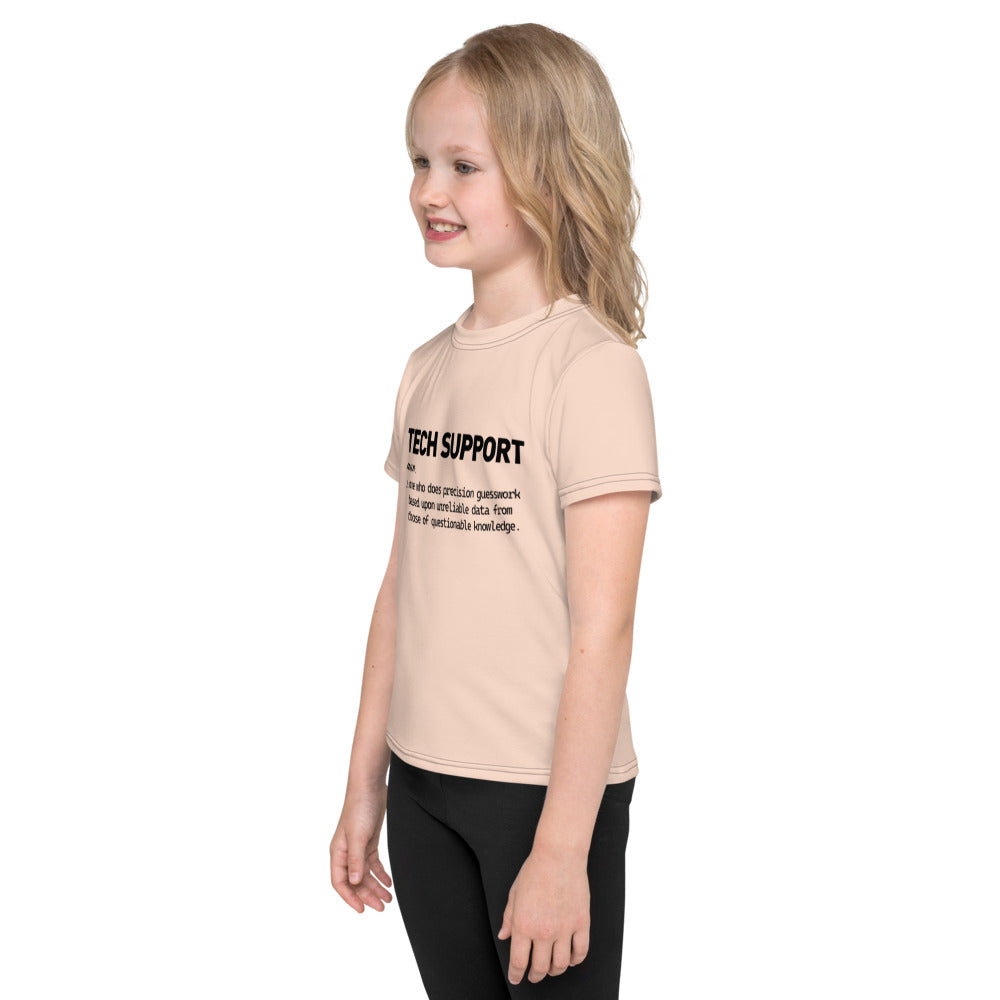 TECH SUPPORT - Kids crew neck t-shirt