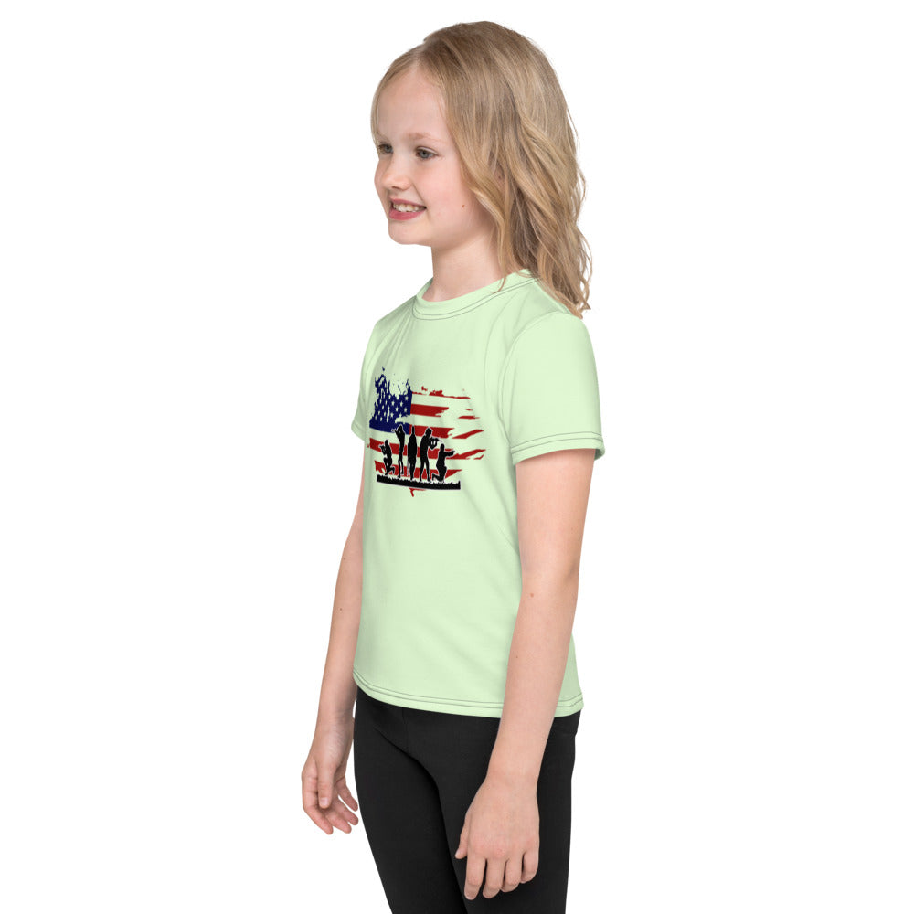 AMERICAN SOLDIERS - Kids crew neck t-shirt