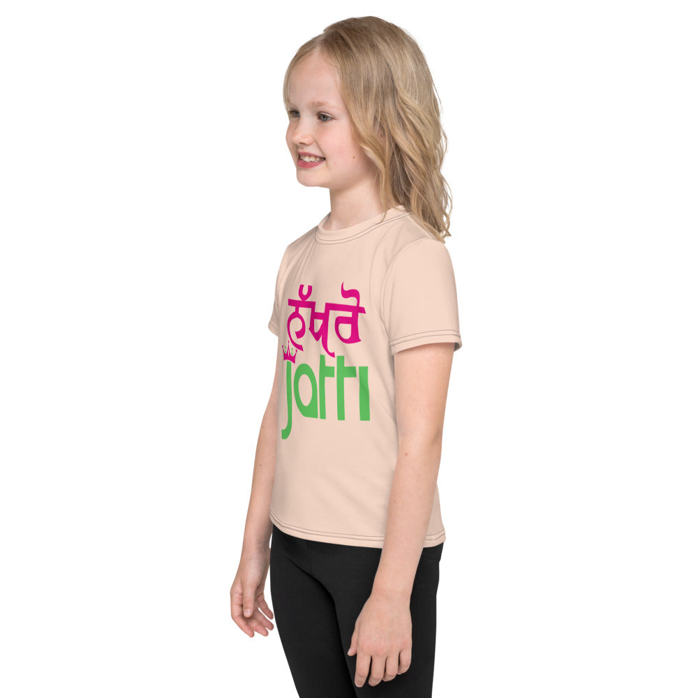 NAKHRO JATTI - Kids crew neck t-shirt