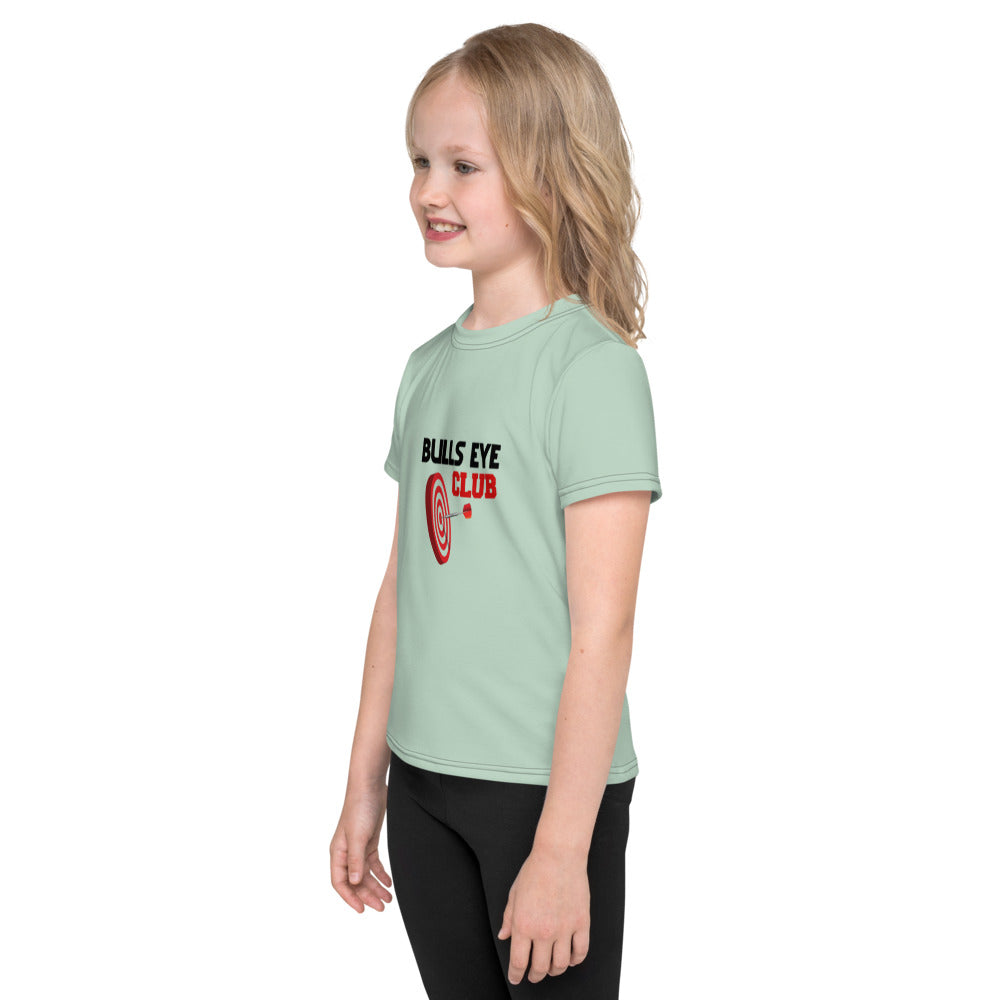 BULLS EYE CLUB - Kids crew neck t-shirt