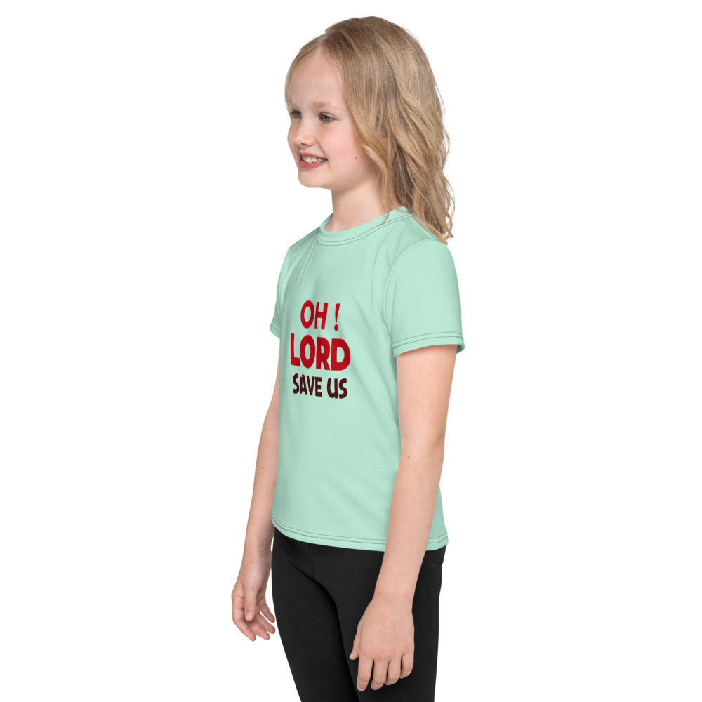 OH ! LORD SAVE US - Kids crew neck t-shirt