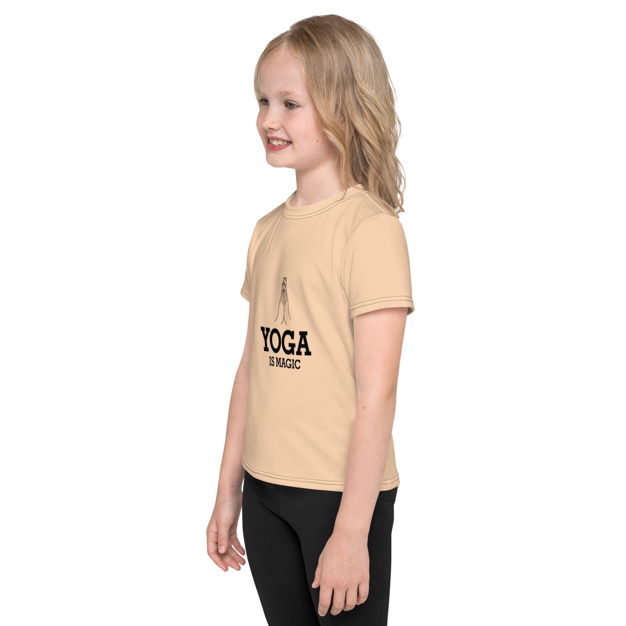 YOGA IS MAGIC - Kids crew neck t-shirt