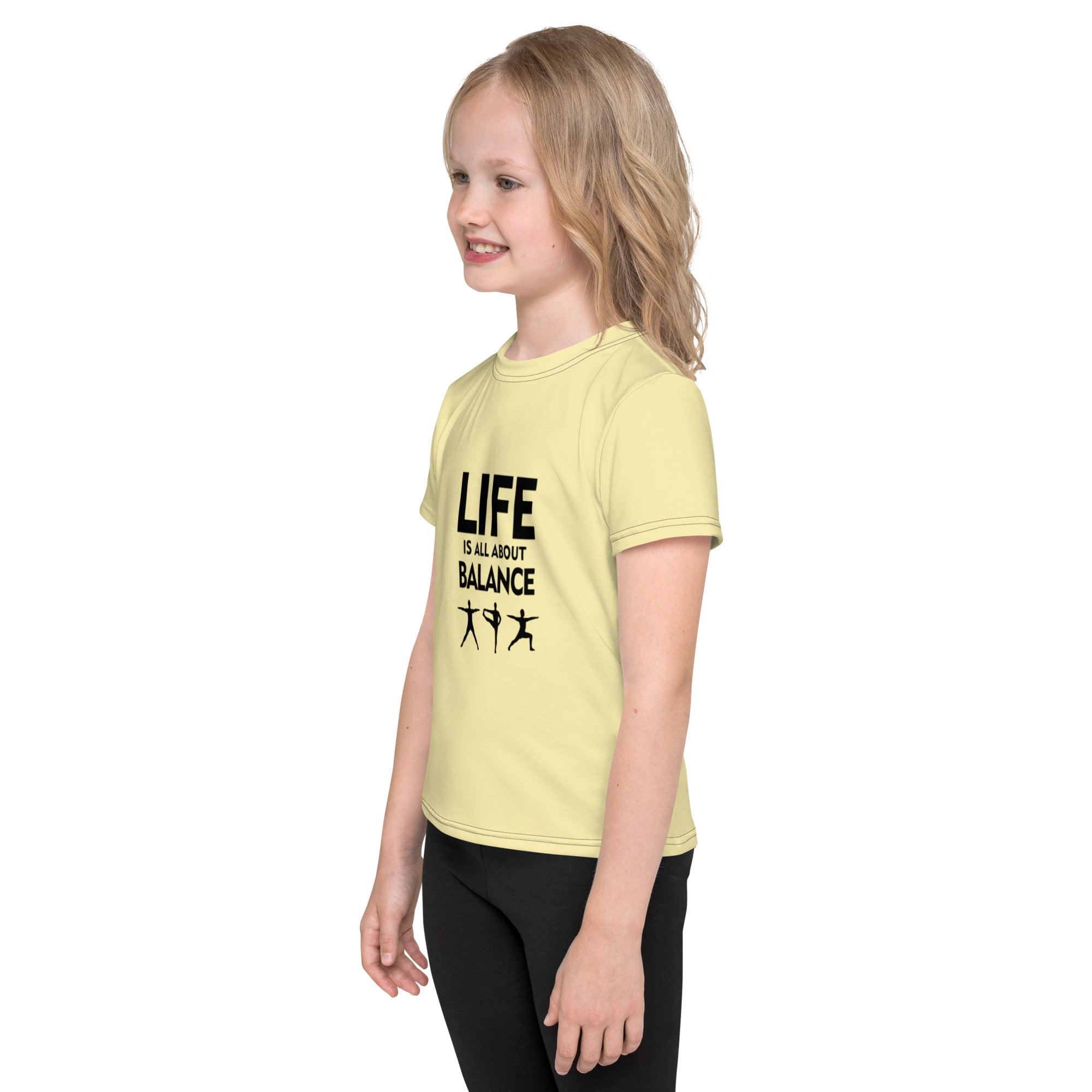 LIFE IS ALL ABOUT BALANCE - Kids crew neck t-shirt