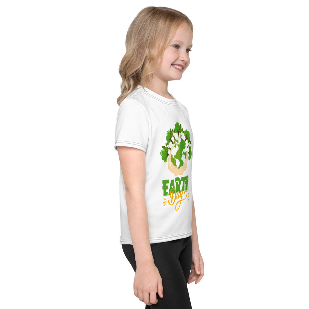 EARTH DAY - Kids crew neck t-shirt