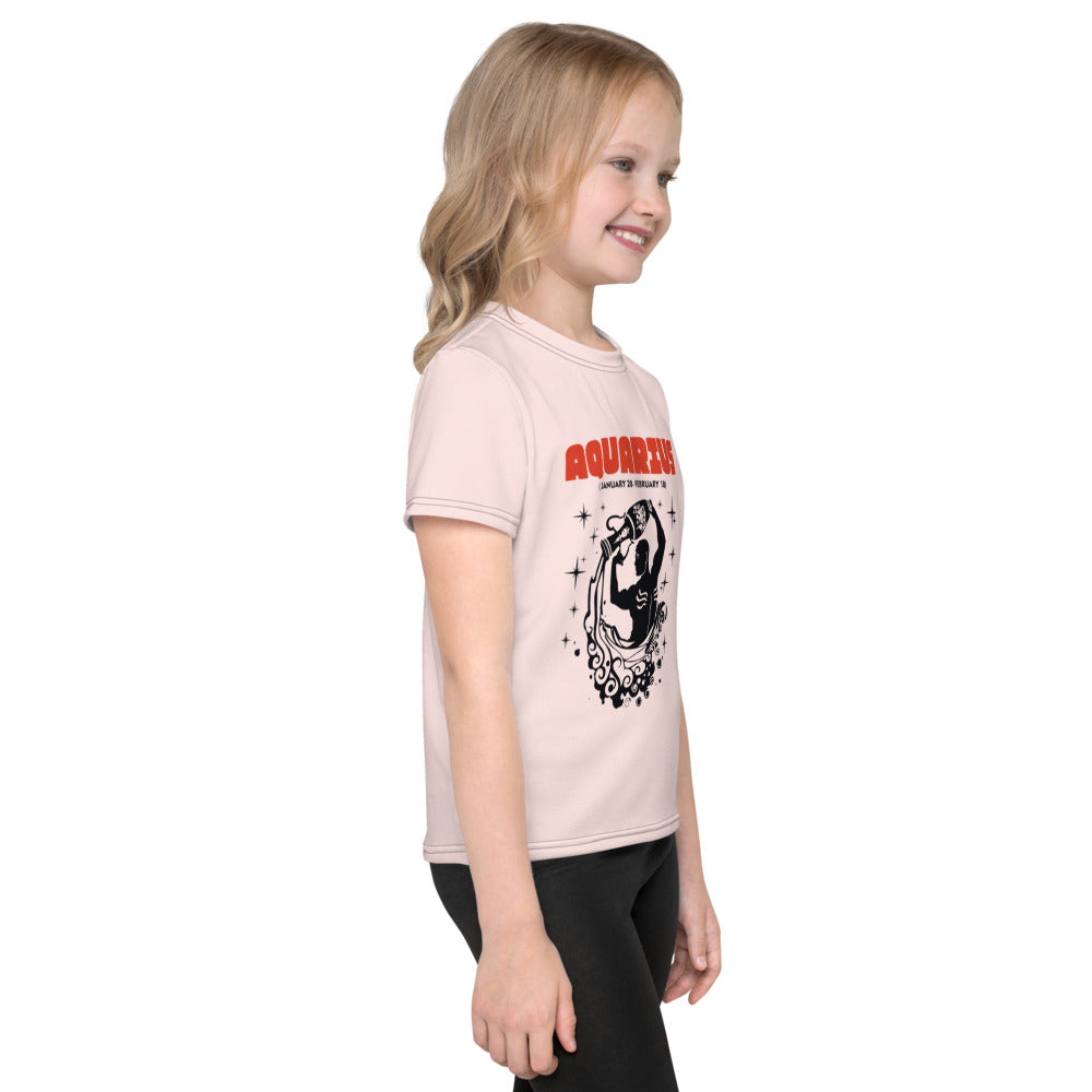 AQUARIUS - Kids crew neck t-shirt