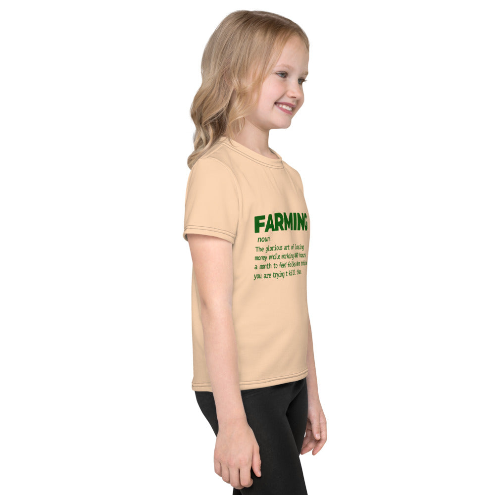 FARMING - Kids crew neck t-shirt