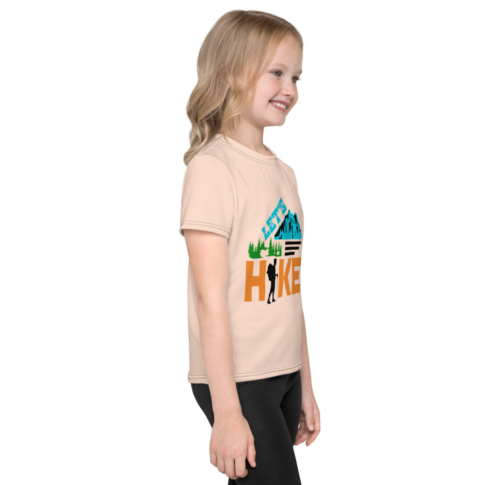 LET'S HIKE - Kids crew neck t-shirt