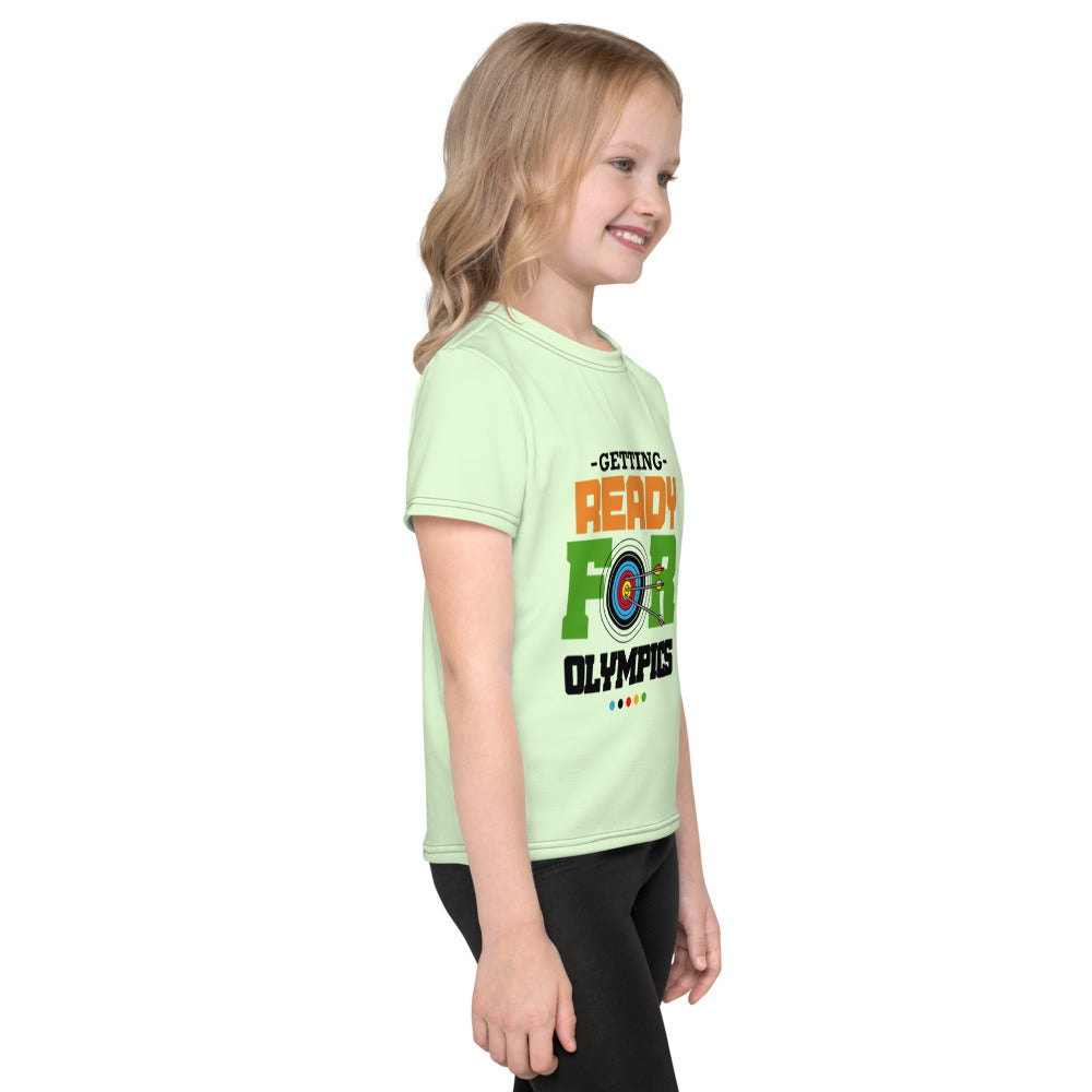 GETTING READY FOR OLYMPICS - Kids crew neck t-shirt