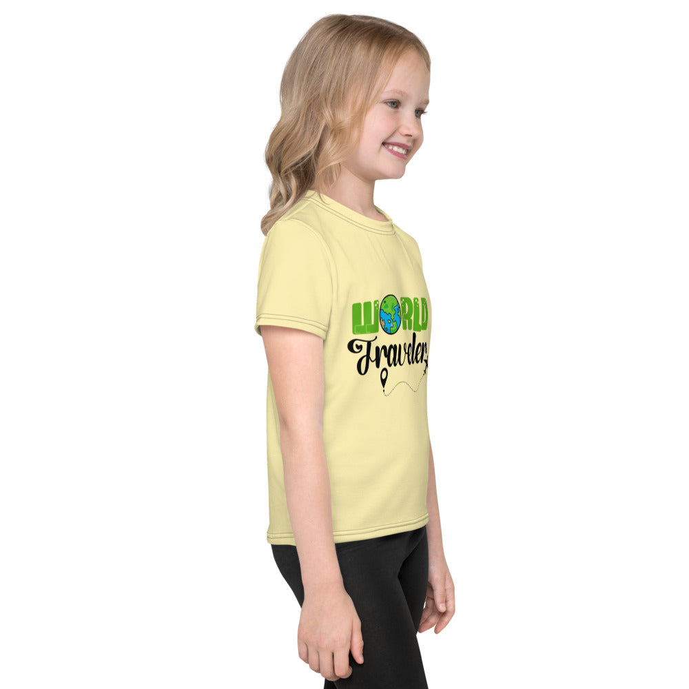 WORLD TRAVELER - Kids crew neck t-shirt