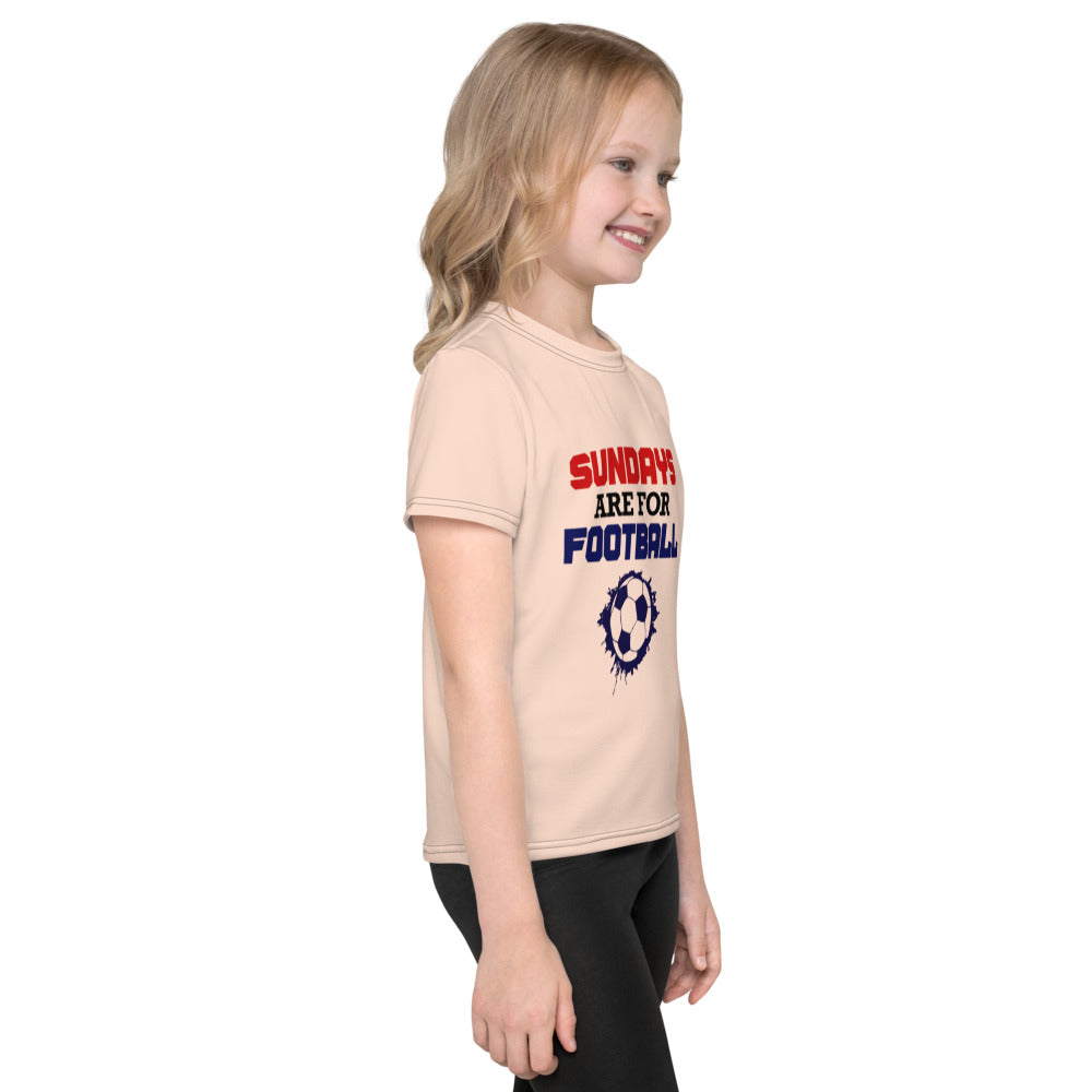 SUNDAYS ARE FOR FOOTBALL - Kids crew neck t-shirt