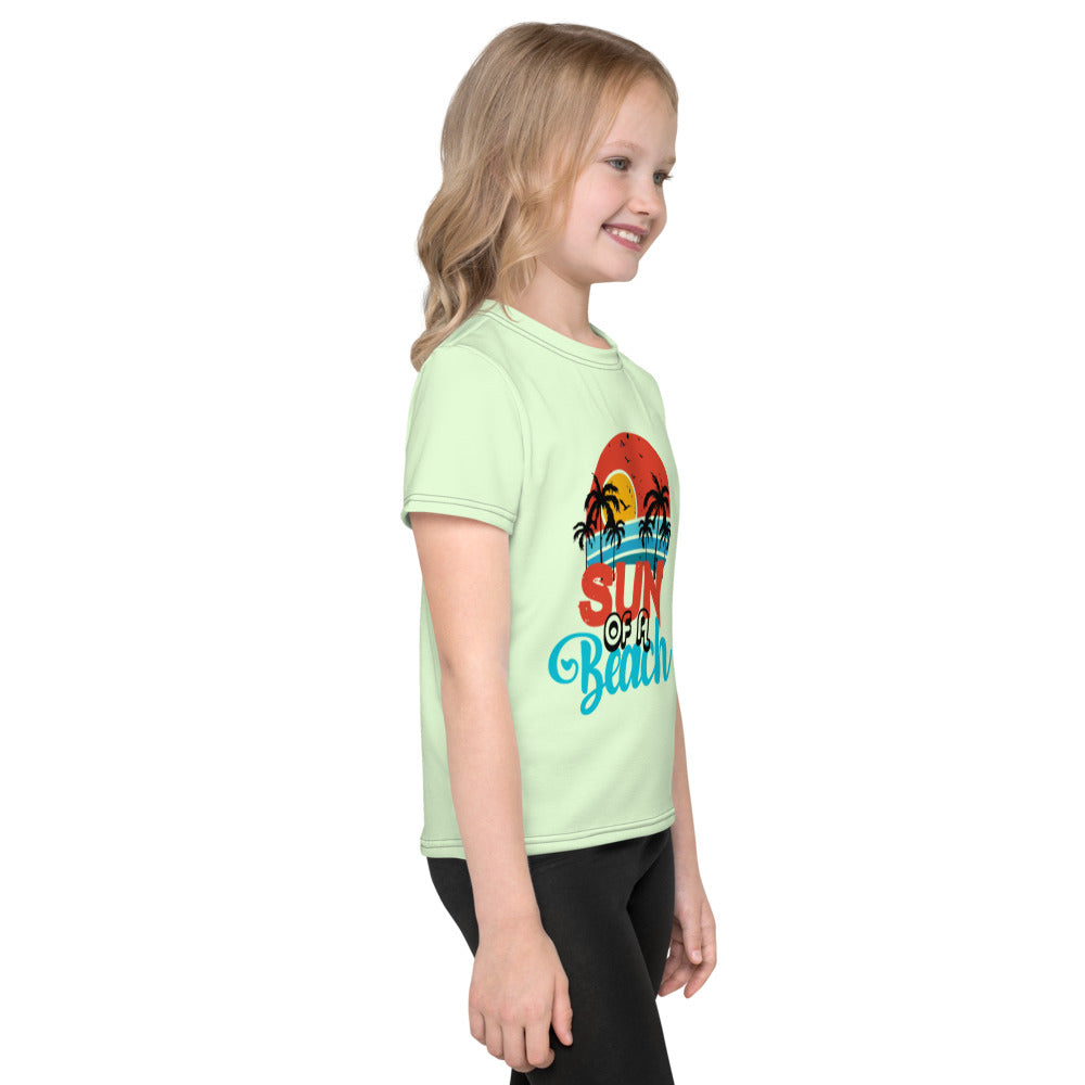 SUN OF A BEACH - Kids crew neck t-shirt