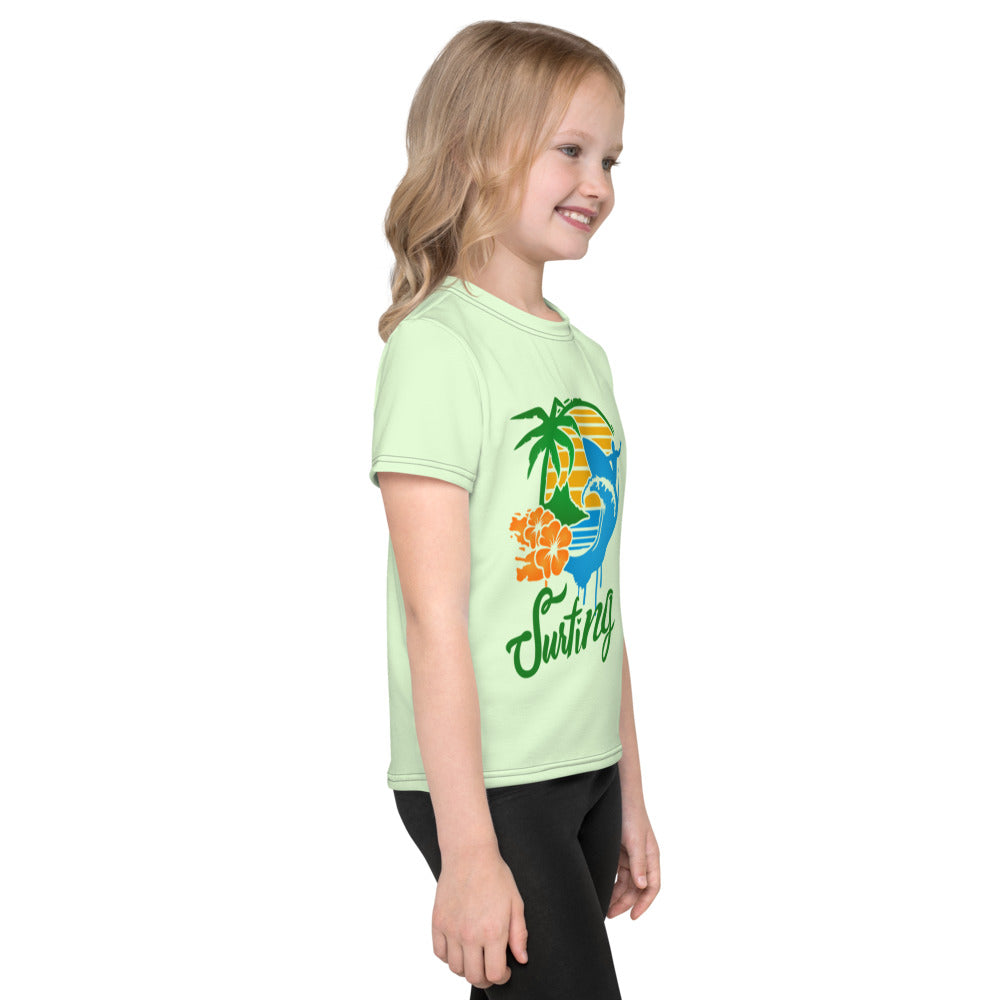 SURFING - Kids crew neck t-shirt