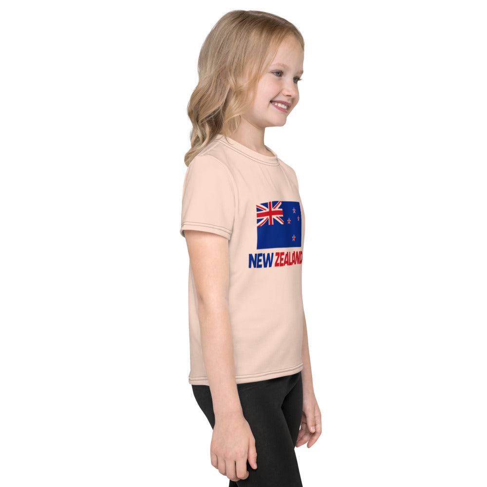 NEW ZEALAND - Kids crew neck t-shirt