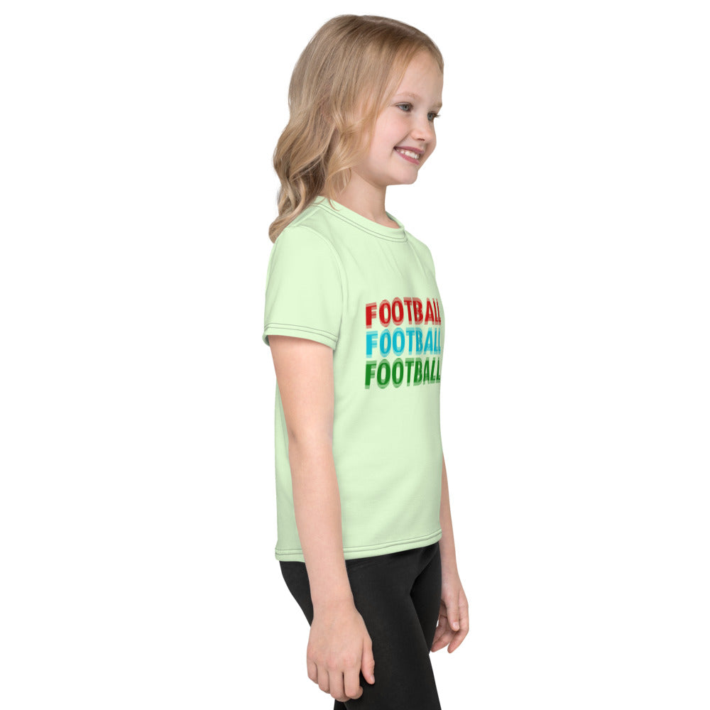 FOOTBALL - Kids crew neck t-shirt