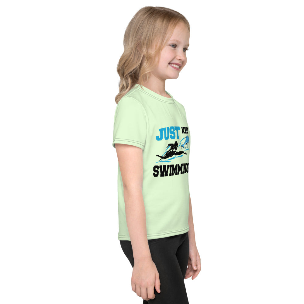 JUST KEEP SWIMMING - Kids crew neck t-shirt