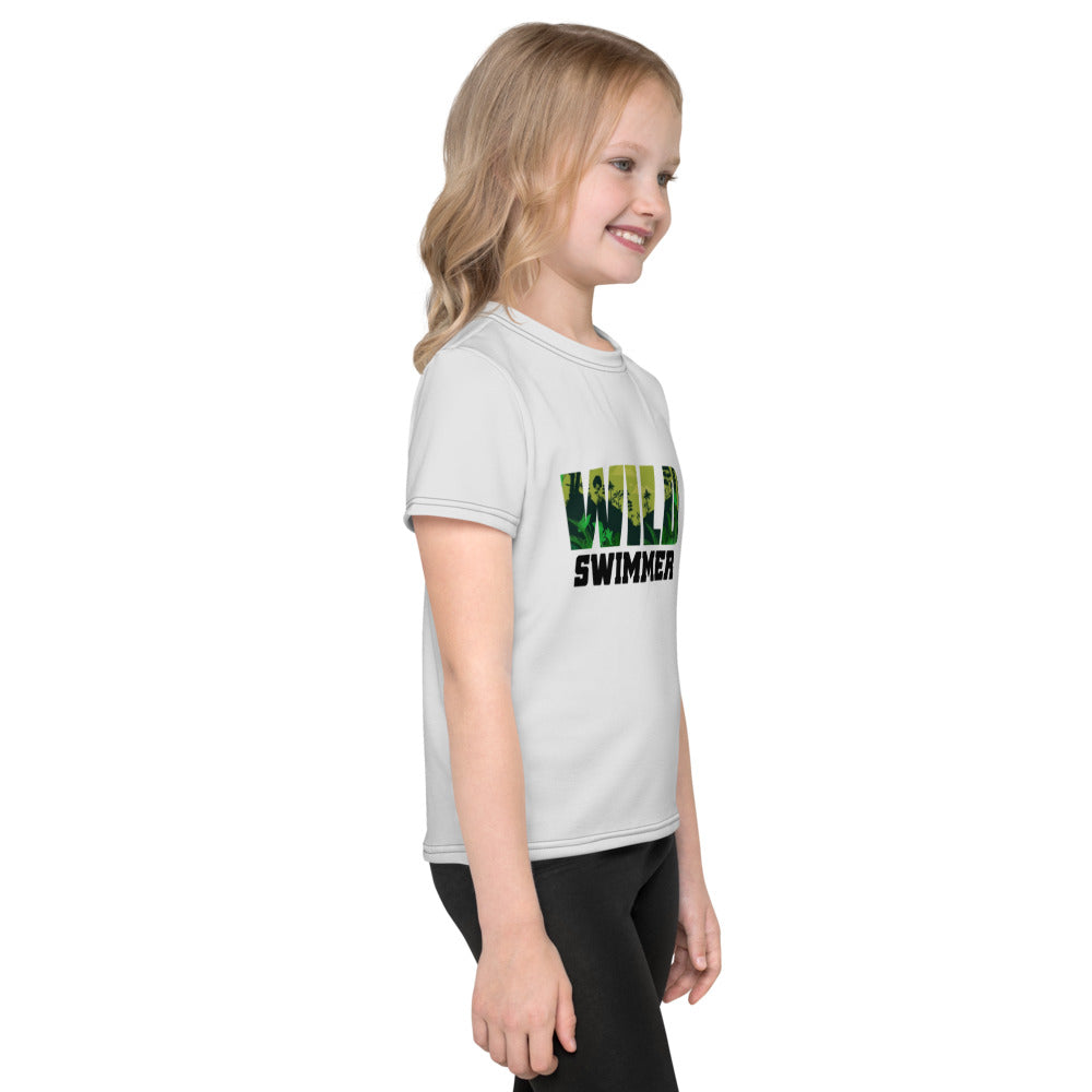 WILD SWIMMER - Kids crew neck t-shirt