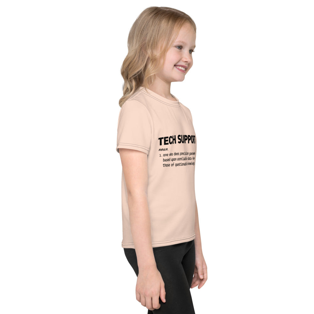 TECH SUPPORT - Kids crew neck t-shirt