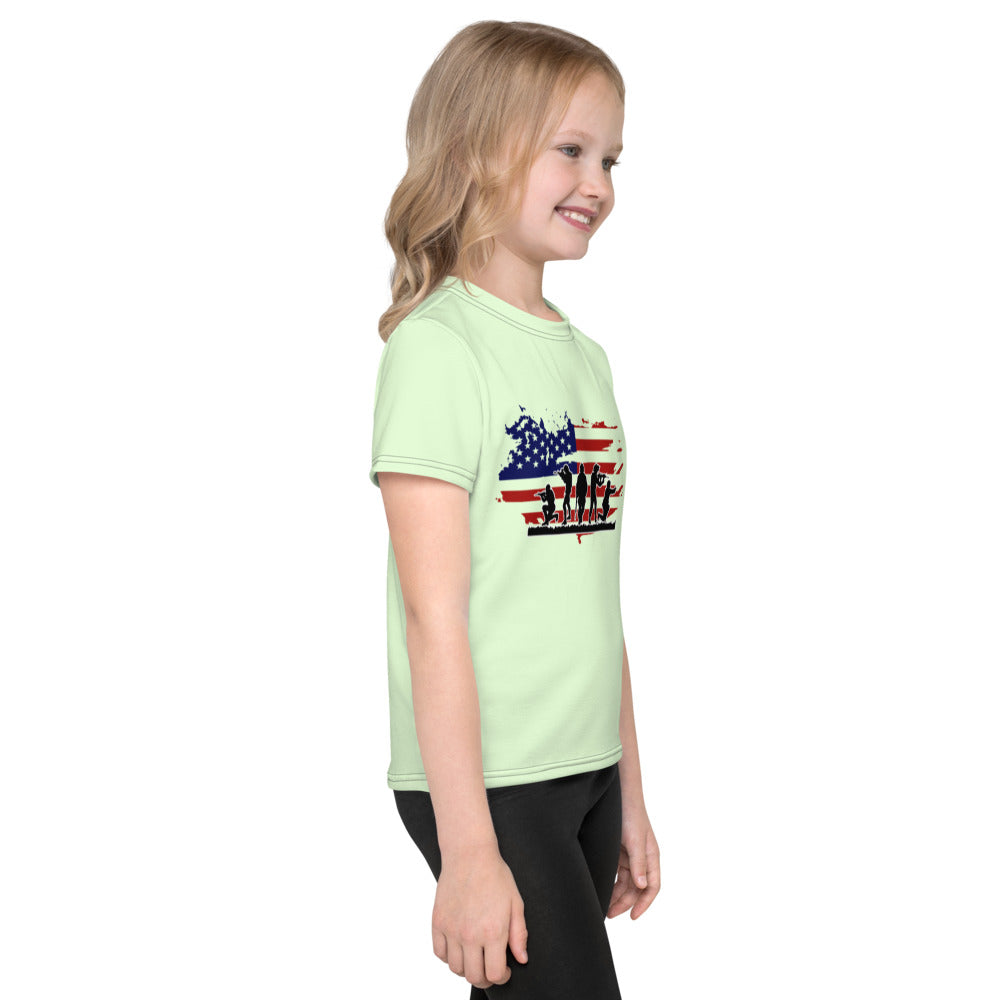 AMERICAN SOLDIERS - Kids crew neck t-shirt