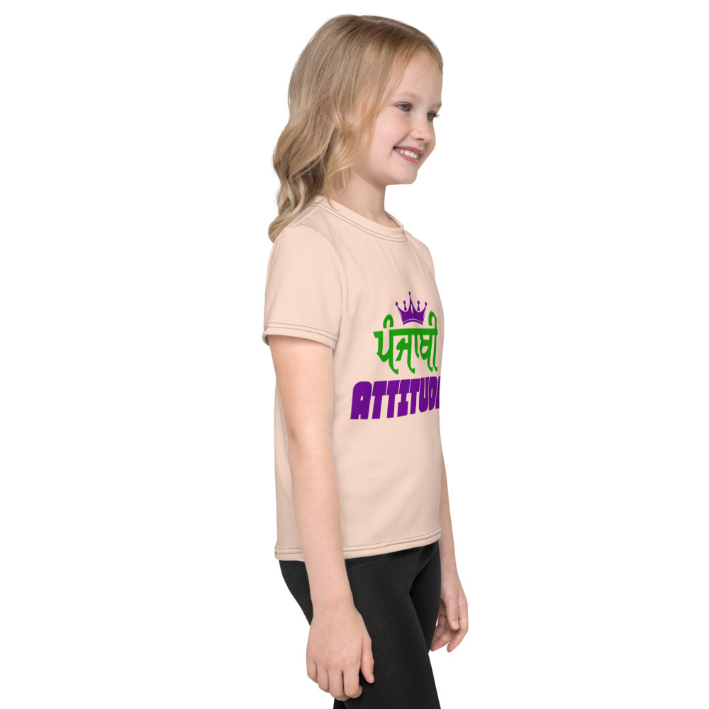 PUNJABI ATTITUDE - Kids crew neck t-shirt