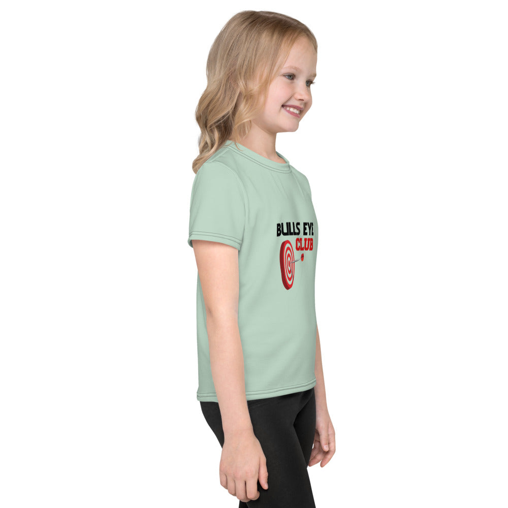 BULLS EYE CLUB - Kids crew neck t-shirt