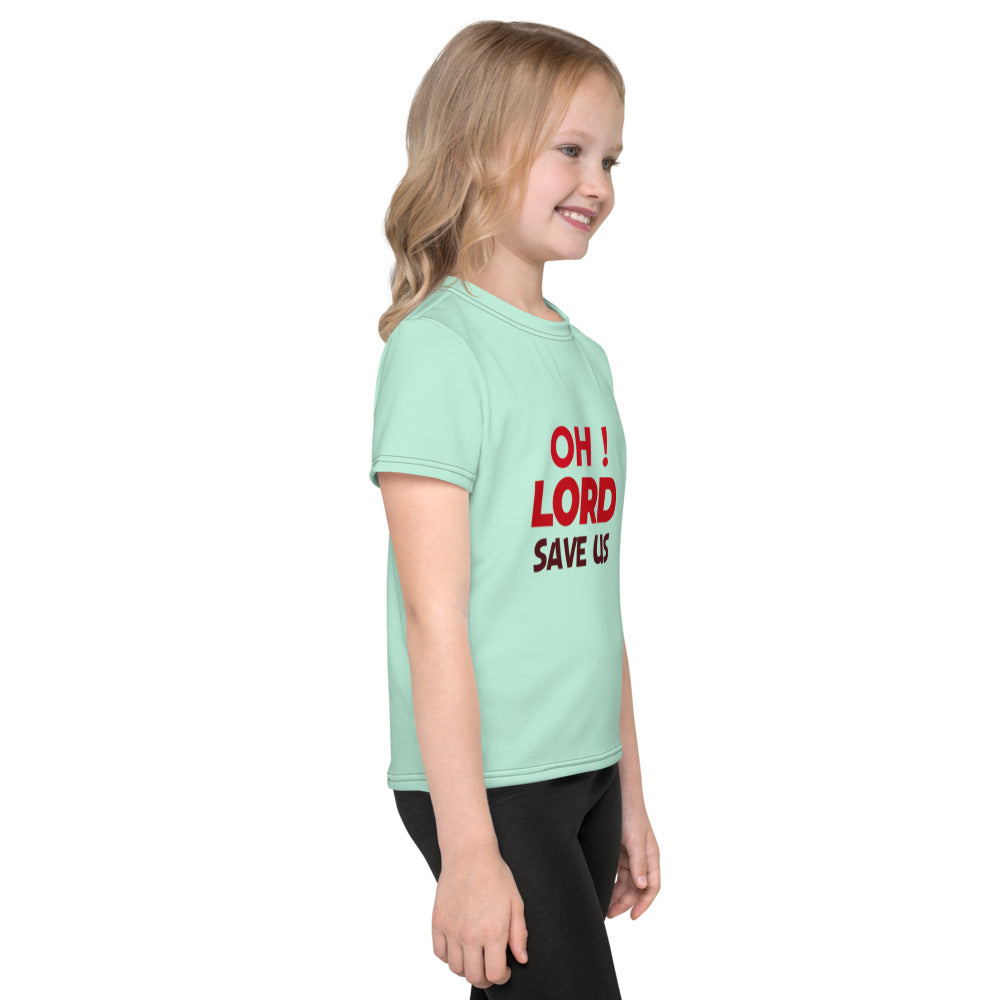 OH ! LORD SAVE US - Kids crew neck t-shirt