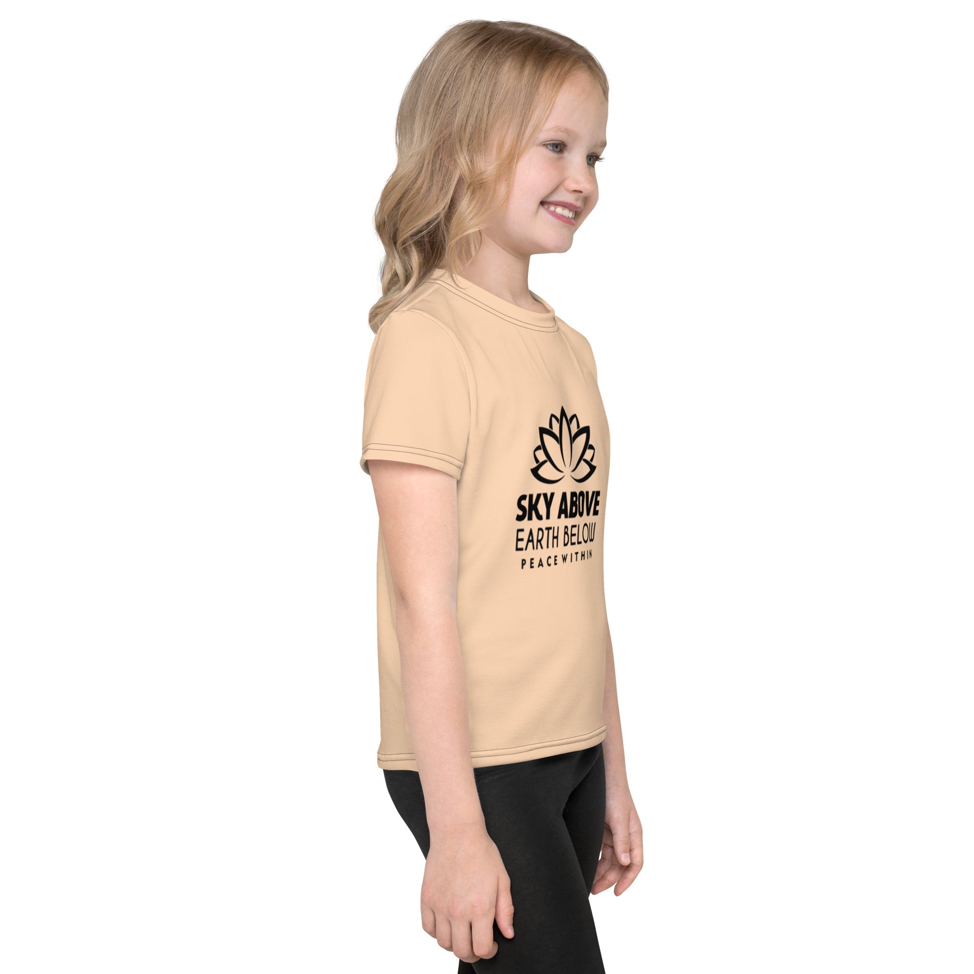 SKY ABOVE EARTH BELOW - Kids crew neck t-shirt