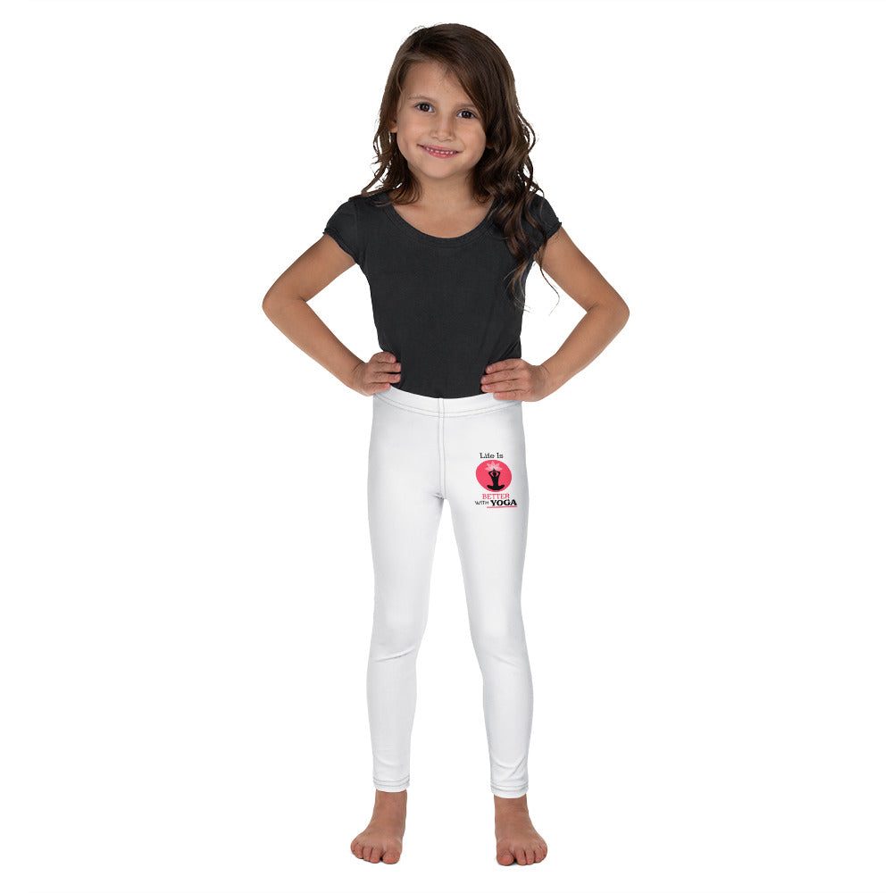 LIFE IS BETTER WITH YOGA - Kid's Leggings