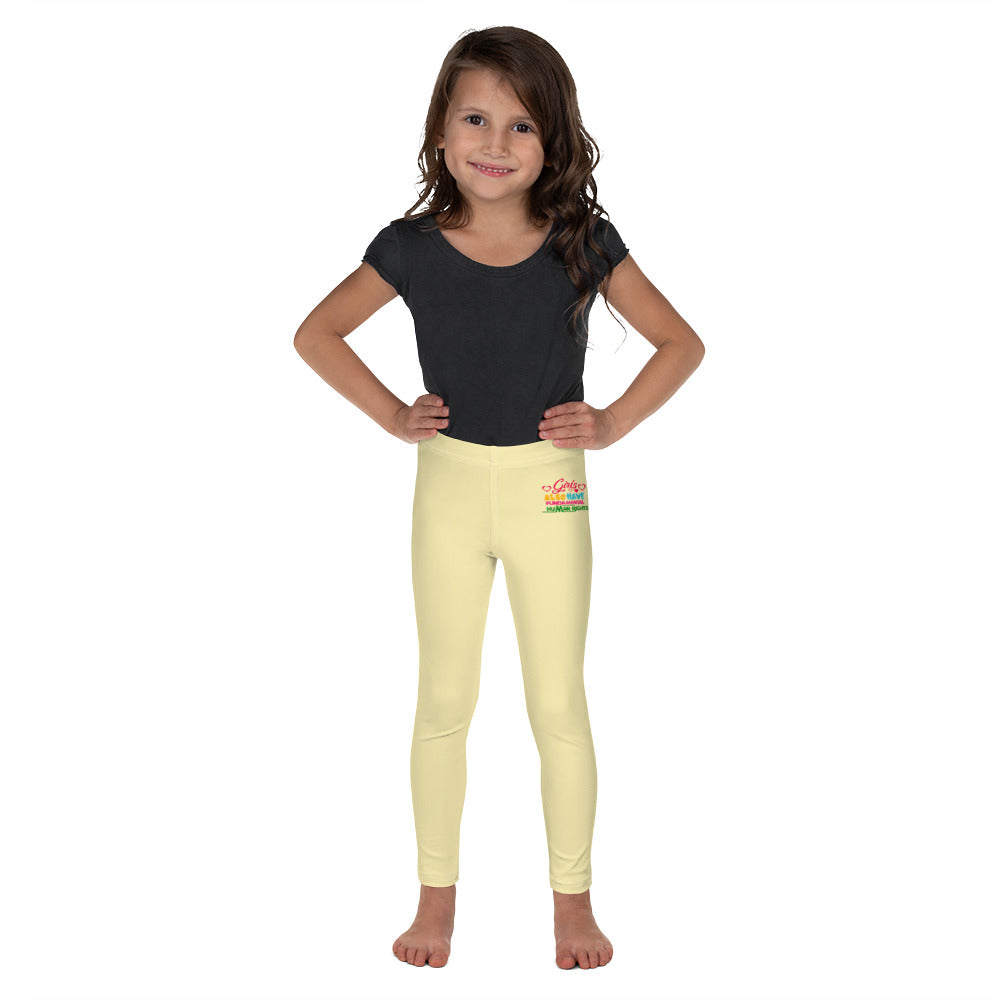 GIRLS ALSO HAVE FUNDAMENTAL HUMAN RIGHTS - Kid's Leggings