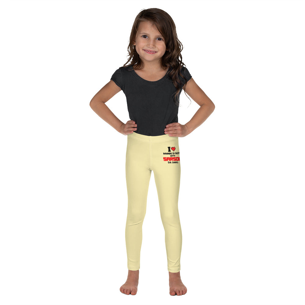 I LOVE MAKKI DI ROTI - Kid's Leggings