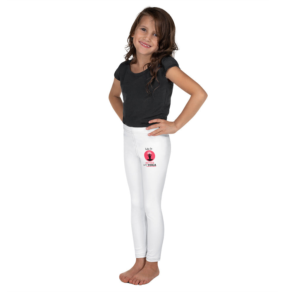 LIFE IS BETTER WITH YOGA - Kid's Leggings