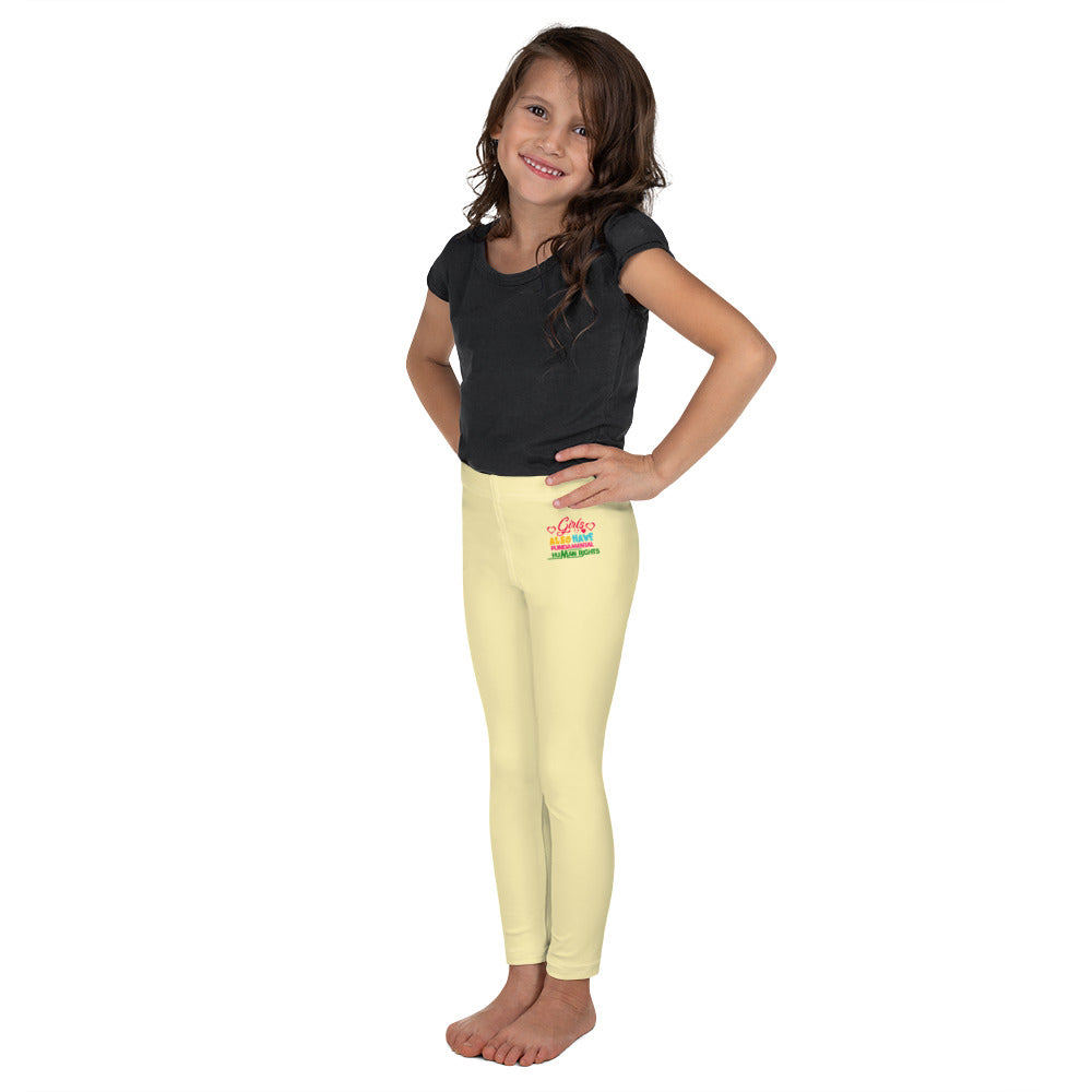 GIRLS ALSO HAVE FUNDAMENTAL HUMAN RIGHTS - Kid's Leggings