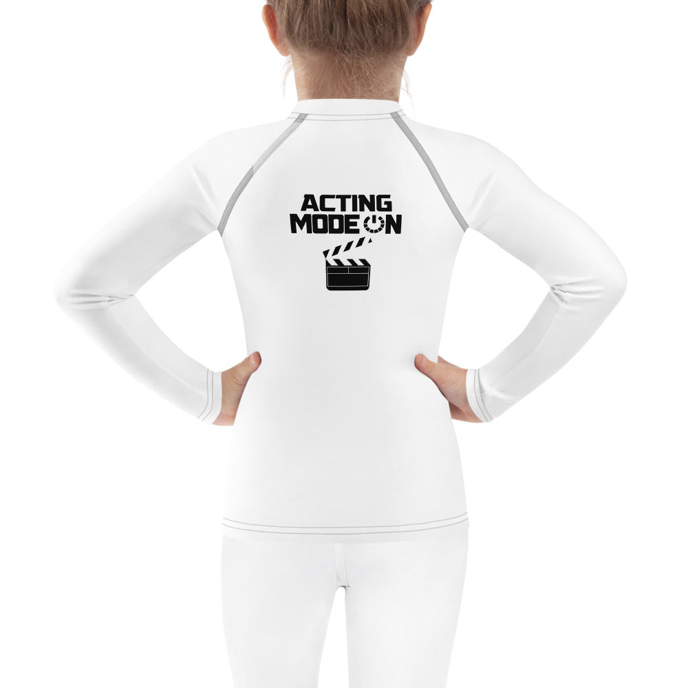 ACTING MODE ON - Kids Rash Guard